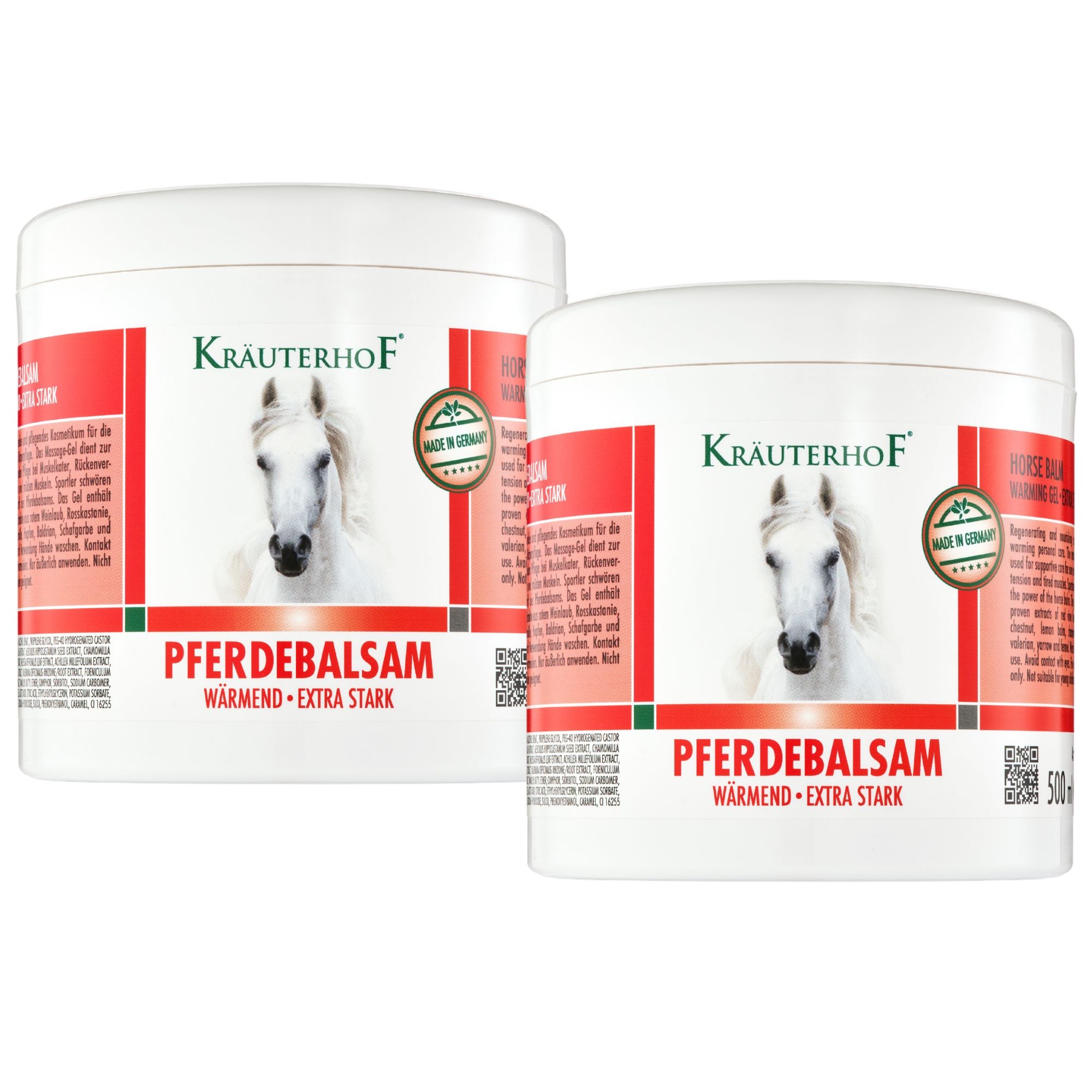 Kräuterhof Pferdebalsam DUO - wärmend